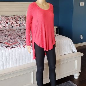 FREE PEOPLE Longsleeve high/low top